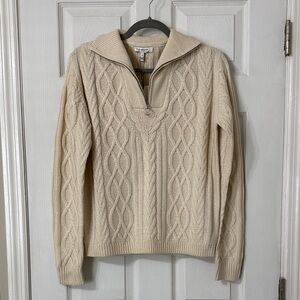 Tea Collection Cream Knit Sweater
